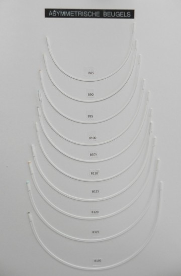 Asymmetrische beugels