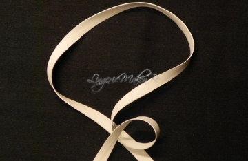 badpakelastiek wit 9 mm