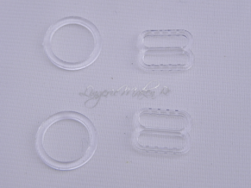 oogjes en achtjes transparant 10 mm