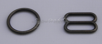 metalen oogjes en achtjes brons 12 mm